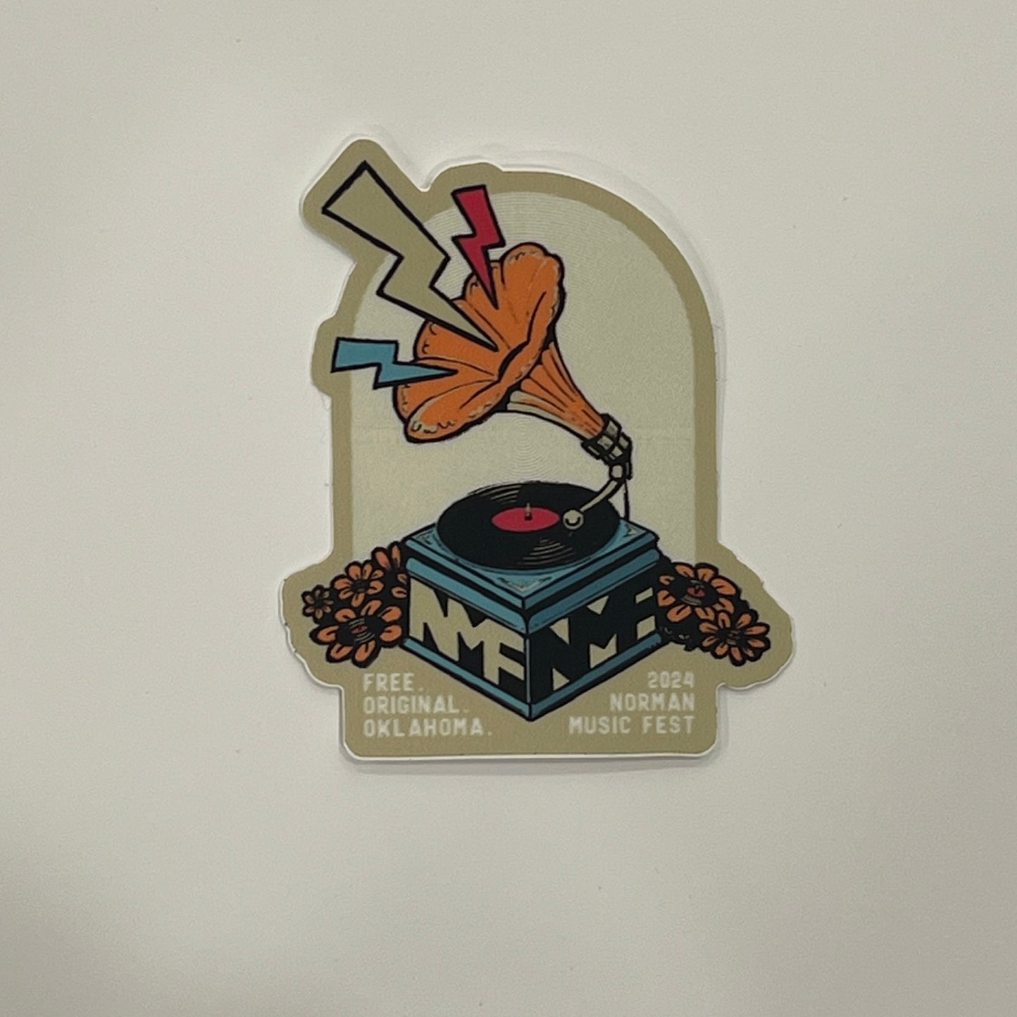 Gramophone Sticker