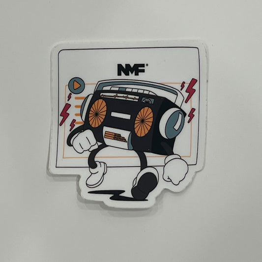 Boombox Sticker